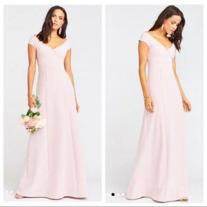 Zurich Knot Gown Show Me Your MuMu- Rose